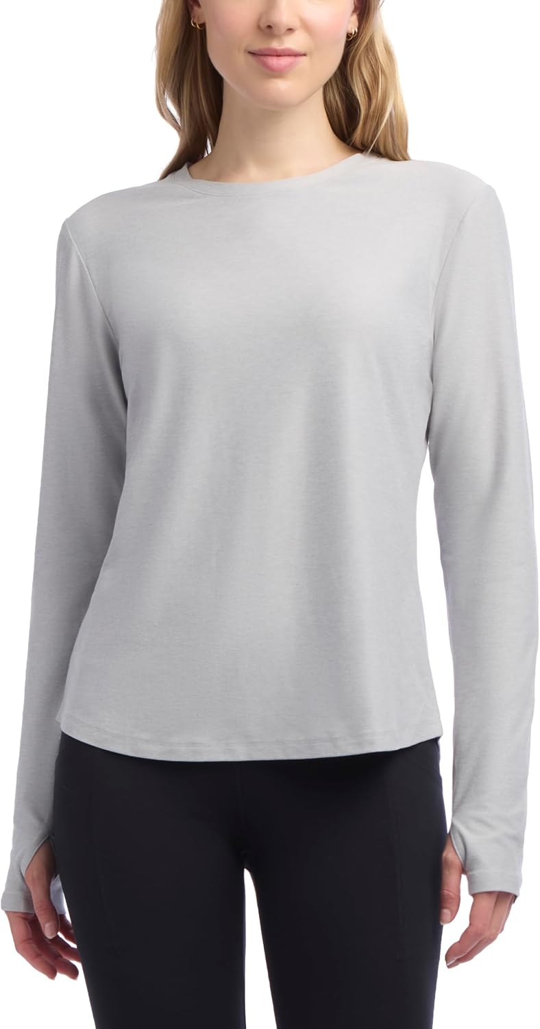 Jockey Women's 2-pack Long Sleeve Essential Butter T-shirt