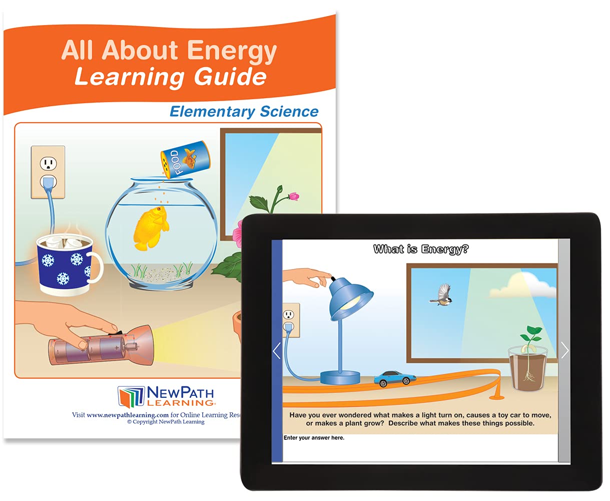 All About Energy Student Learning Guide with Online Multimedia Lesson - Set of 10