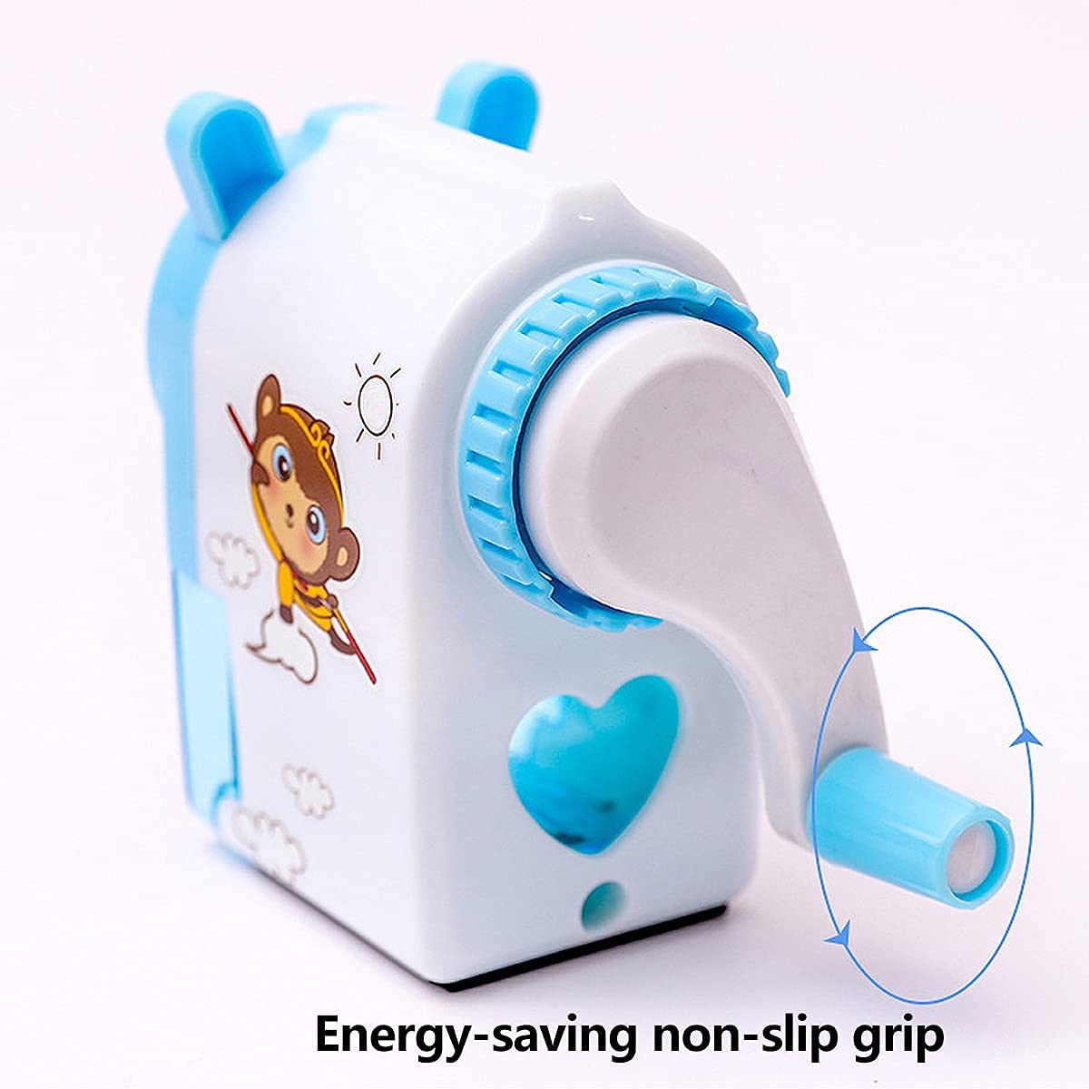 Temperamatite Manuale 2 Pezzi - Viola E Rosso Per Bambini, Scuola E Casa - Foto 9