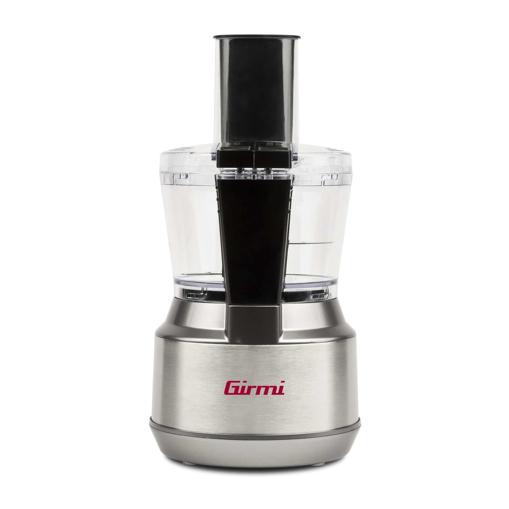Girmi RB01 "Mastro Pocket" Mini-Robot Multifunzione, 300 W, Capacità 600cc, 2 Velocità, 2 Dischi Inox, Doppia sicurezza, Grigio