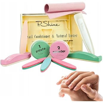 P.SHINE Japanisches Manik re-Set zur Nagelregeneration und St rkung der Nagelplatte Reparaturbehandlung Gesundes Nagelset Premium