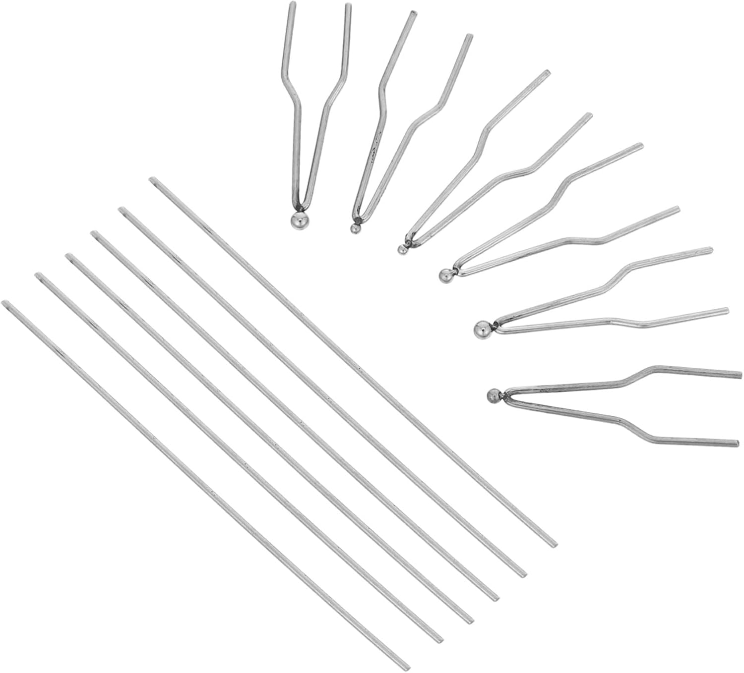 Hoement 6pcs High Impedance Wood Burning Tips Set for Pyrography Pen 1mm Diameter 70mm Length Wire Nibs DIY Craft Wood Burning Tool Accessories