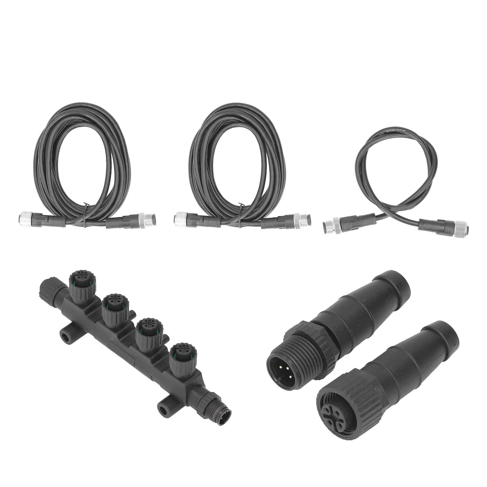 Marine NMEA 2000 Starter Kit Connettore del Cavo Combinazione di Terminazione ABS Antiruggine Universale NMEA Starter Kit di Rete
