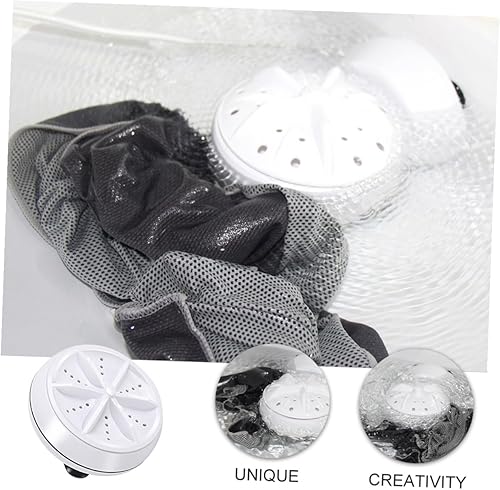 Miniatura 9 de Portable Mini Ultrasonic Washer with USB Remote High-Speed Rotation Washing Machine for Travel Hand-wash Simulation for Delicates Automatic Cycle