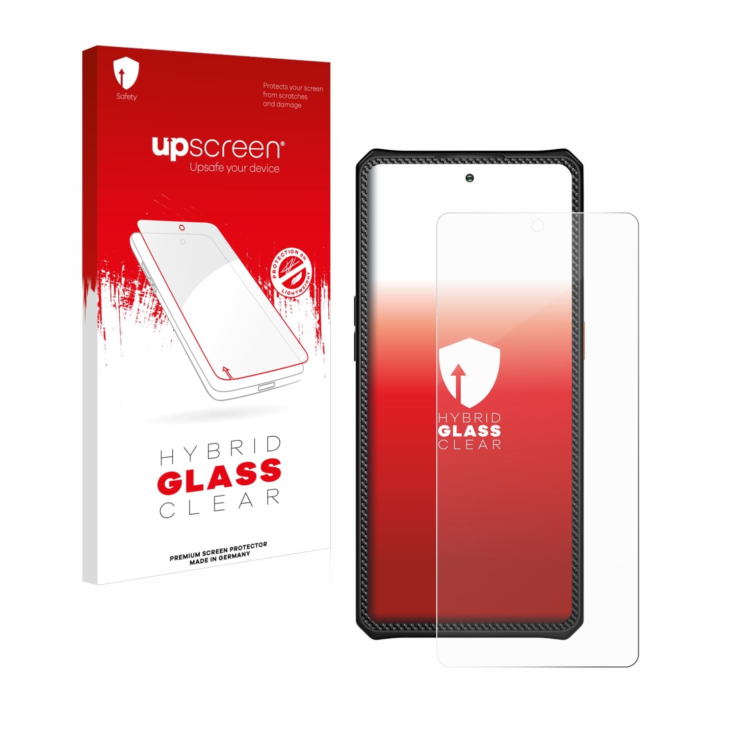 upscreen Screen Protector Film Compatible with iiiF150 Air2 Ultra - 9H Glass Protection, Extreme Scratch Resistant