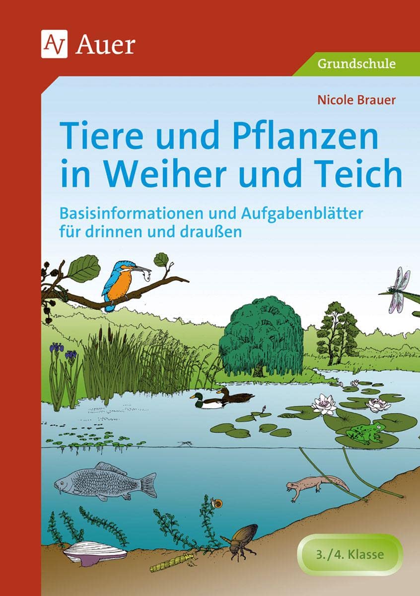 Tiere und Pflanzen in Weiher und Teich Basisinformationen und
