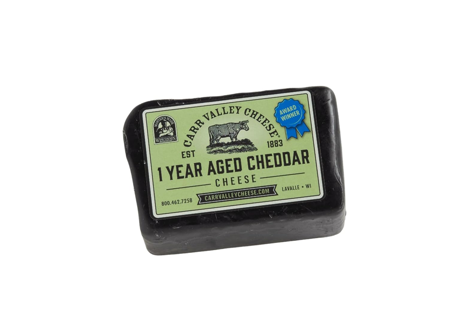 Life of the Party Wisconsin Cheese Gift Box | (6) 7 oz Pieces of Carr Valley Cheese | Premium Snack Pack for Parties, Holidays, Thank You, or Corporate Gifts