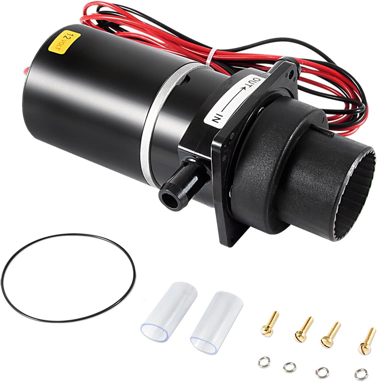 HOLDWELL Marine Electric Toilet Macerator Sub Assembly Kit 37041-0010 37010-0000 37010-1000 37010-0090 37010-1090 Compatible with Jabsco 37010-Series 12-Volt Marine and RV Electric Toilets