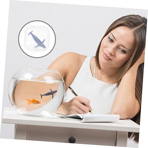 Miniatura 2 de 5 piezas de ballena con epoxi blanco epoxi oceánico joyería miniatura resina transparente molde de resina ballena relleno moldes de silicona para