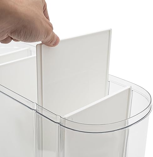 Miniatura 7 de Dispensador de cereales Dispensador de arroz dispensador de granos secos Dispensador de granos mixtos de 5 compartimentos, deflector de doble capa