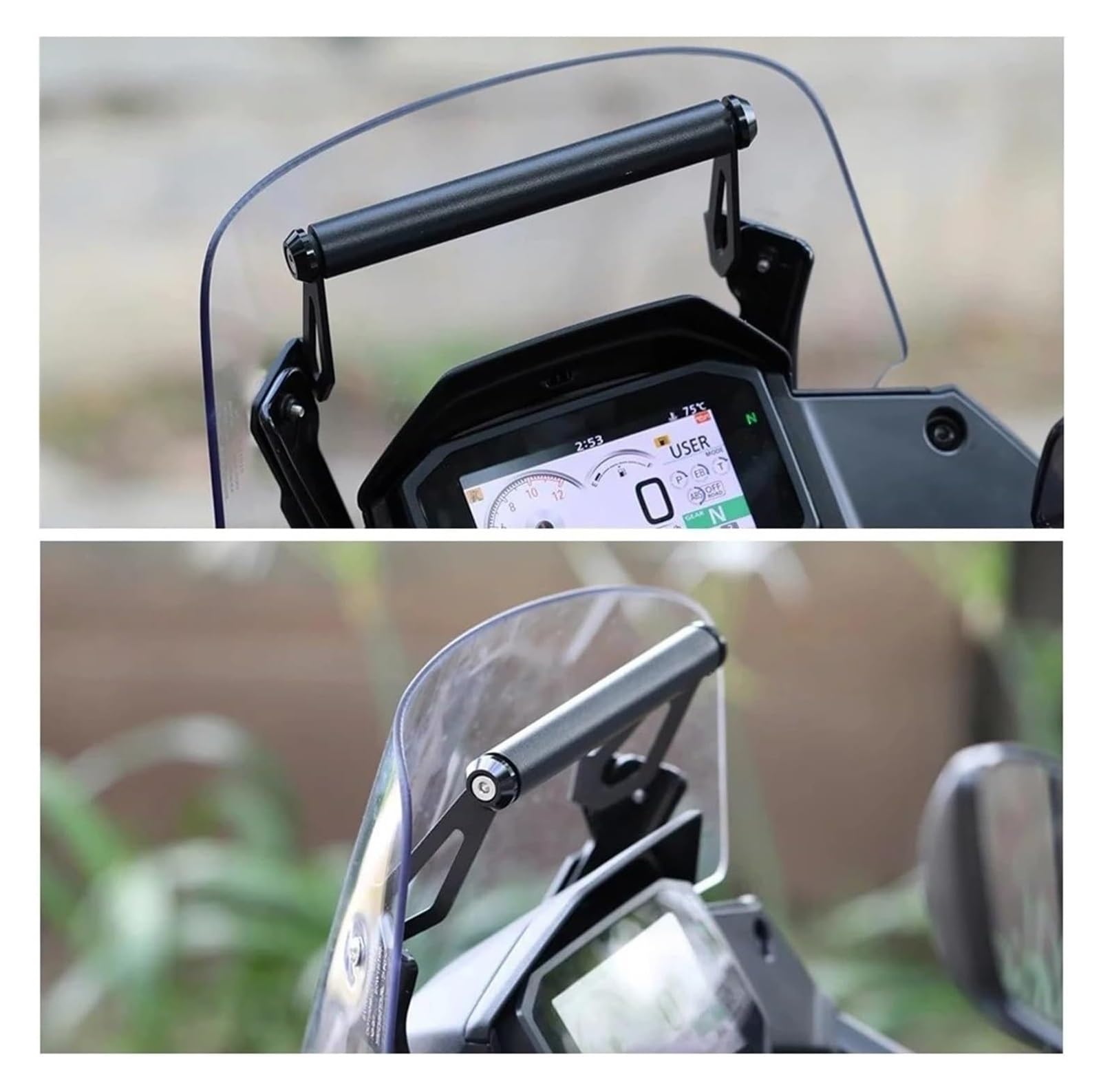 Soporte GPS para teléfono para XL750 para XL 750 para Transalp para Transalp750 2023 2024 2025 Accesorios Soporte De Montaje Navegación para Teléfono Adaptador GPS
