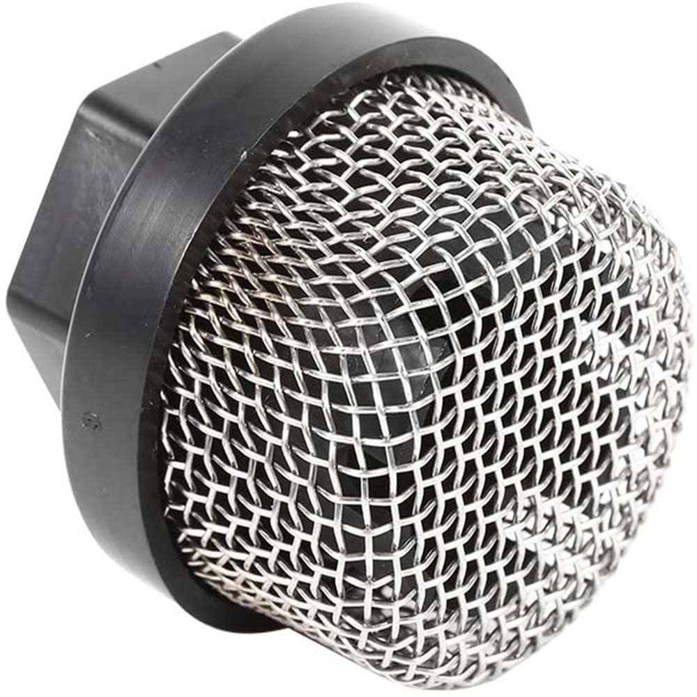 4 Stück Schlaucheinlassfilter Sieb, Einlass-Saugnapf, Netzfilter, Sprühfilter für Sprühgerät 390 395 495, 2,5 cm - 3/4 Zoll
