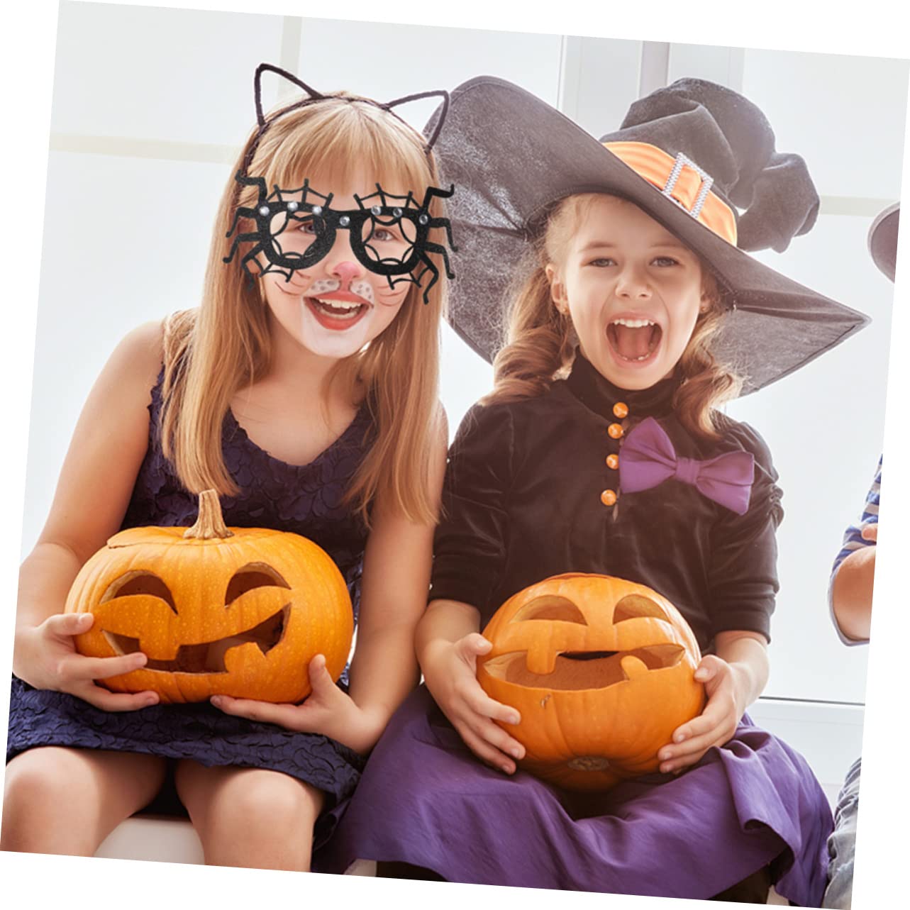 32 Piezas Gafas De Halloween Accesorios De Halloween Anteojos De La Novedad Anteojos De Fiesta Novedosos Copas De Fiesta Gafas De Globo Ocular Cristaleria Cosplay El Plastico