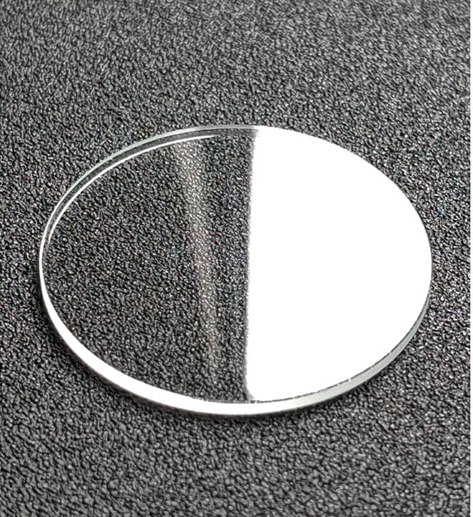 JUMELA Doppia Cupola Convessa Vetro Minerale for Orologio a Doppia Cupola Spessore 1,2 mm Cristallo Rotondo Diametro 38 mm-45 mm Len Curvo for Riparazione Orologi 1 Pezzo (Size : 45mm)