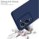 Pikkme Vivo V25 Pro 5g Back Cover Soft Matte Liquid Silicone TPU | Camera Protection | Shockproof Slim Back Case for Vivo V25 Pro 5g (Blue) gallery image