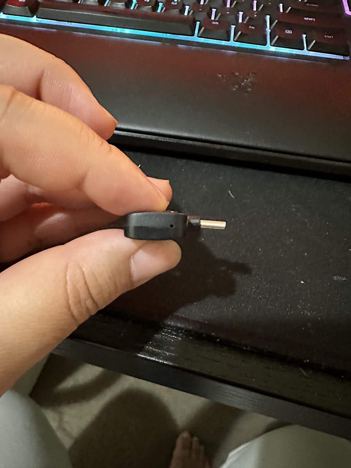 Shenzhi Tech Wireless Lavalier Microphone for USB C Smartphone, Plug