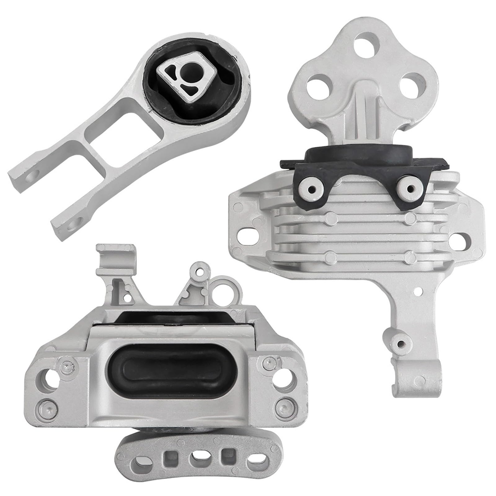 Fitede Engine Motor and Transmission Mount Bracket Kit Fits for 2015-2017 Chrysler 200 2.4L,for 2014-2021 Jeep Cherokee 2.4L Replaces# 68192831AF 68418876AB 68157441AD