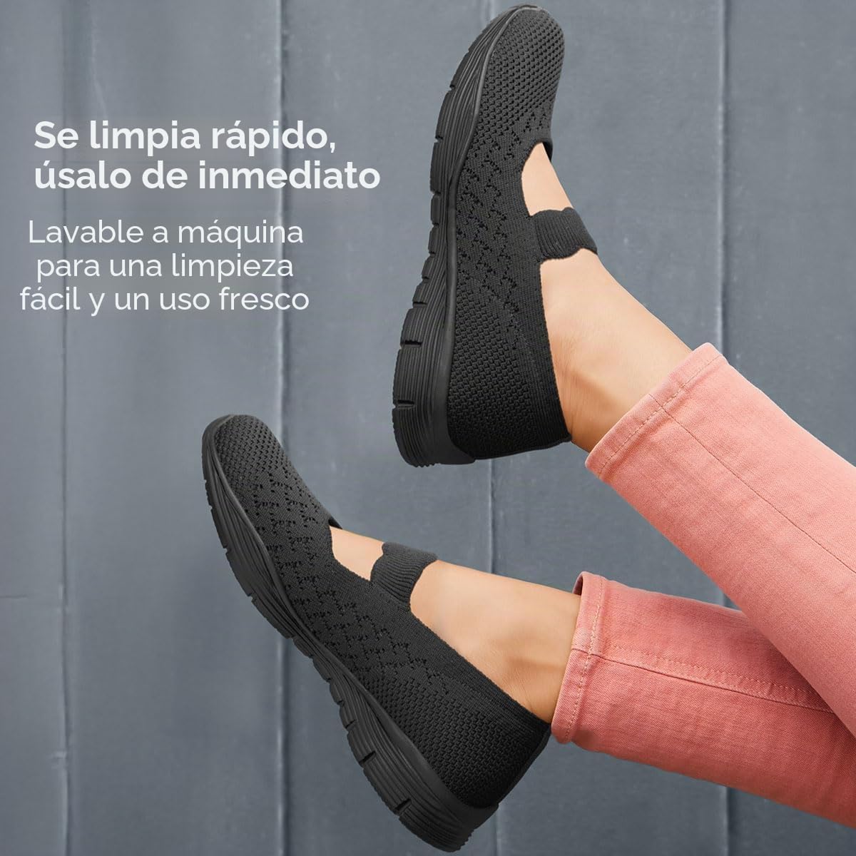 Skechers Seager - Power Hitter - Engineered Knit Mary Jane Mercedita planaMujer