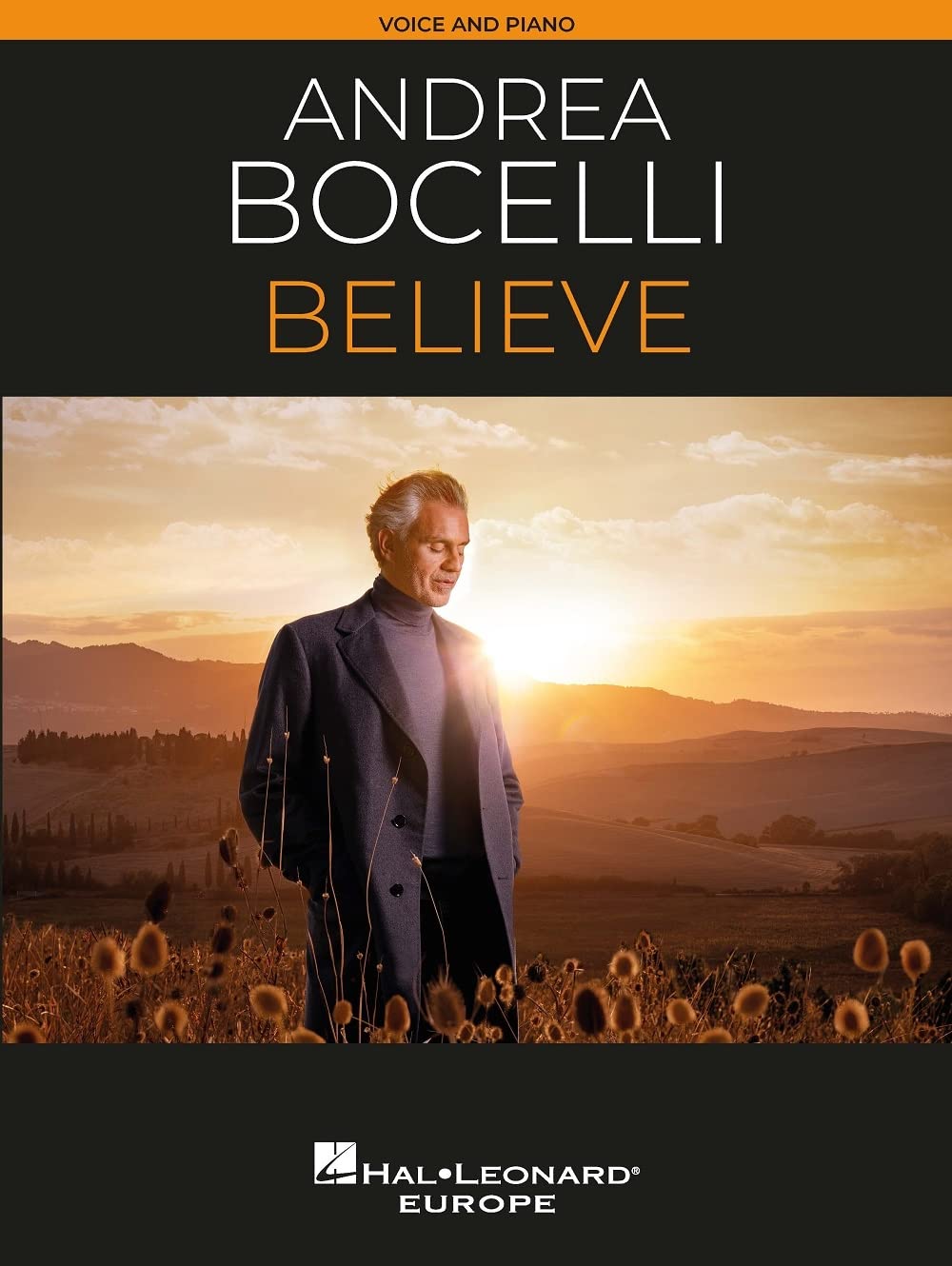 Andrea Bocelli-Andrea Bocelli Believe-Voice And Piano-BOOK