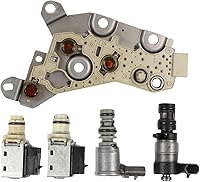 Vista 1 de Kessocco 1 juego 4T40E 4T45E Solenoide de transmisión automática con placa de control Kit de juego de solenoide de transmisión de repuesto