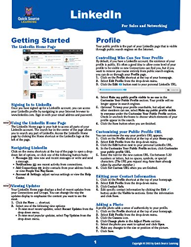 LinkedIn Quick Source Reference Guide: Quick Source: 9781935518587 ...