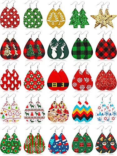 Boucles d'oreilles de Noël pour illuminer vos tenues de réveillon en famille
