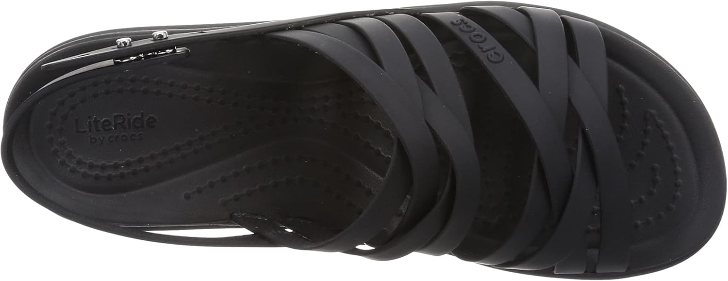 Crocs Women's Brooklyn Low Wedges : Everything Else