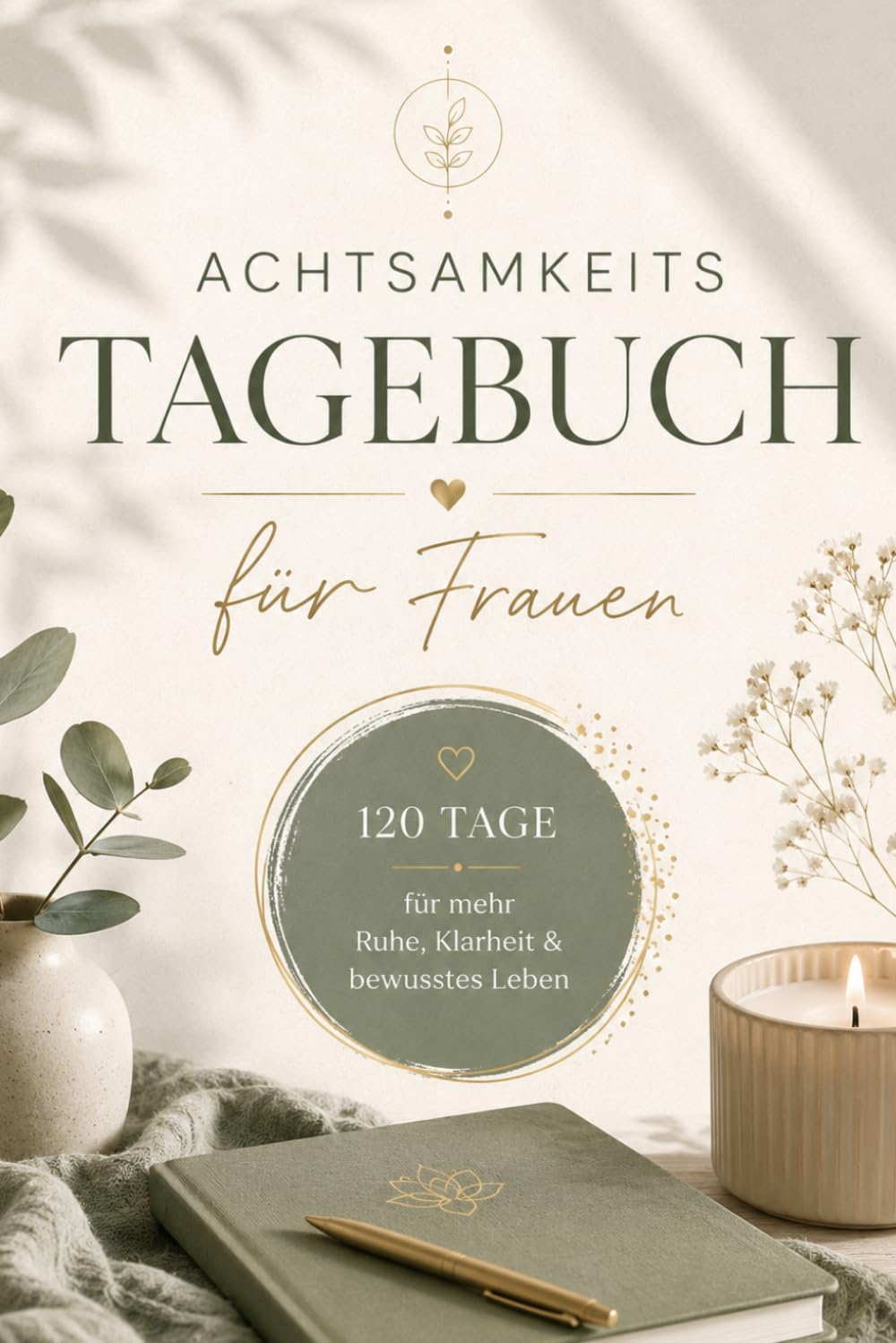Achtsamkeitstagebuch für Frauen: 120 Tage für mehr Ruhe, Klarheit & bewusstes Leben