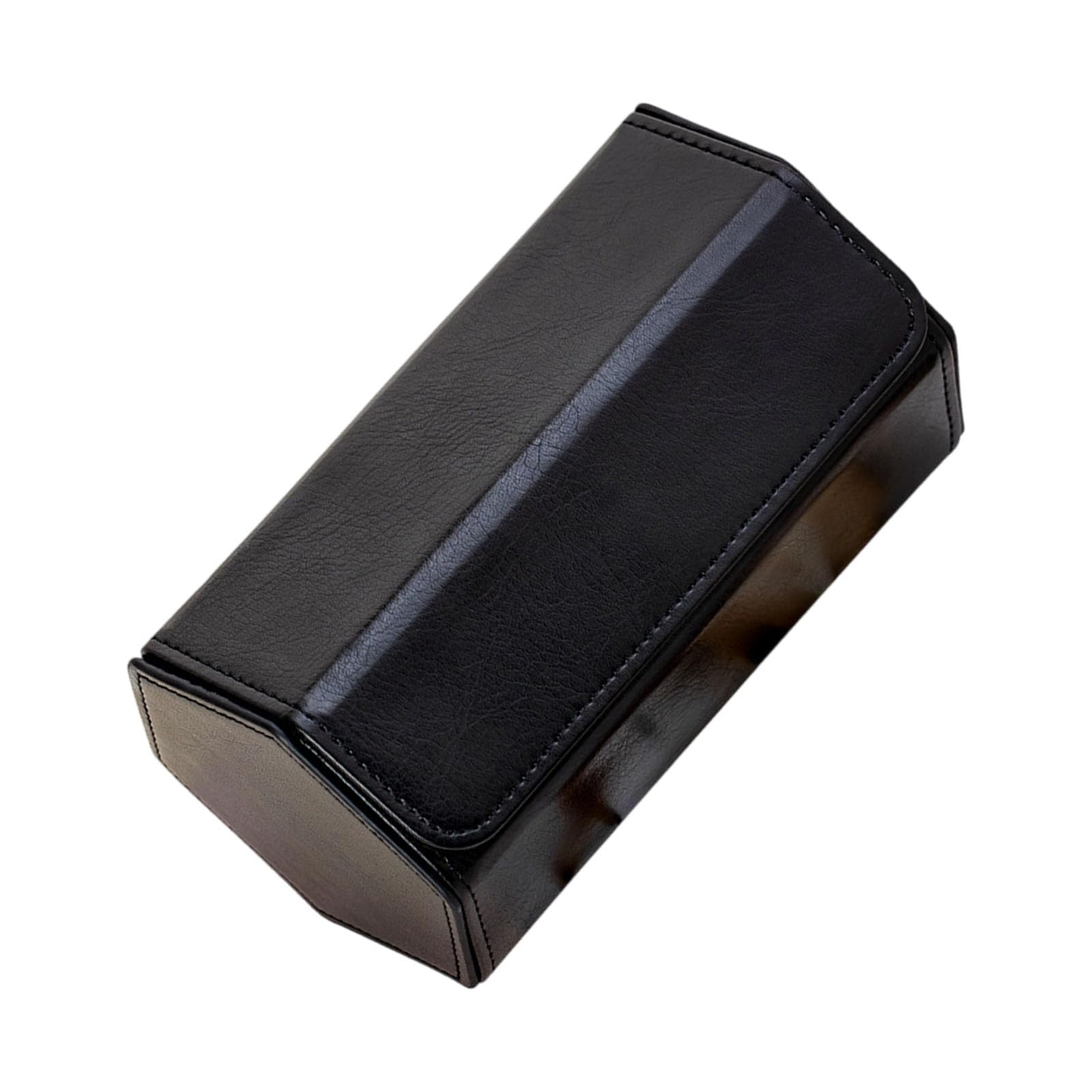 Custodia per orologio esagonale portatile in pelle europea per riporre gioielli con rivestimento morbido e impermeabile
