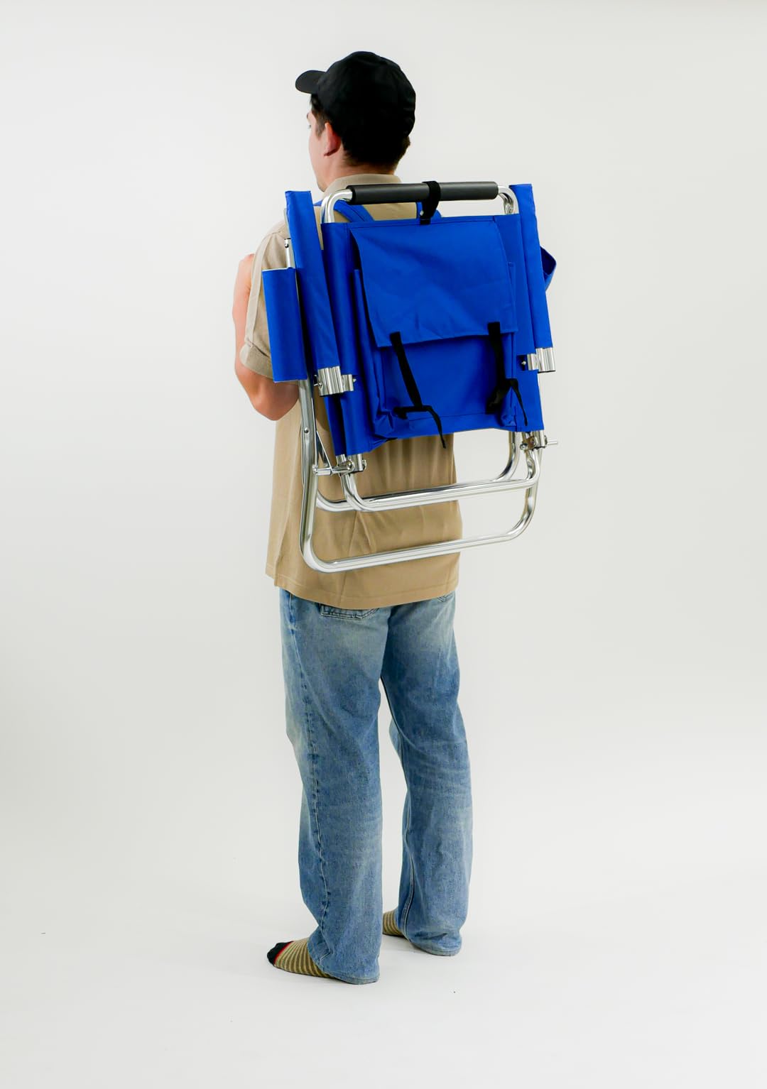 Amazon.com : Tuscany Pro Backpack Fishing Chair - Portable Folding Ultra Light Chair with Padded Carrying Straps & Padded Lumbar Support Bar - All Aluminum Fishing Chair with Cup & Rod Holder : Amazon.com : Tuscany Pro Backpack Fishing Chair - Portable Folding Ultra Light Chair with Padded Carrying Straps & Padded Lumbar Support Bar - All Aluminum Fishing Chair with Cup & Rod Holder :