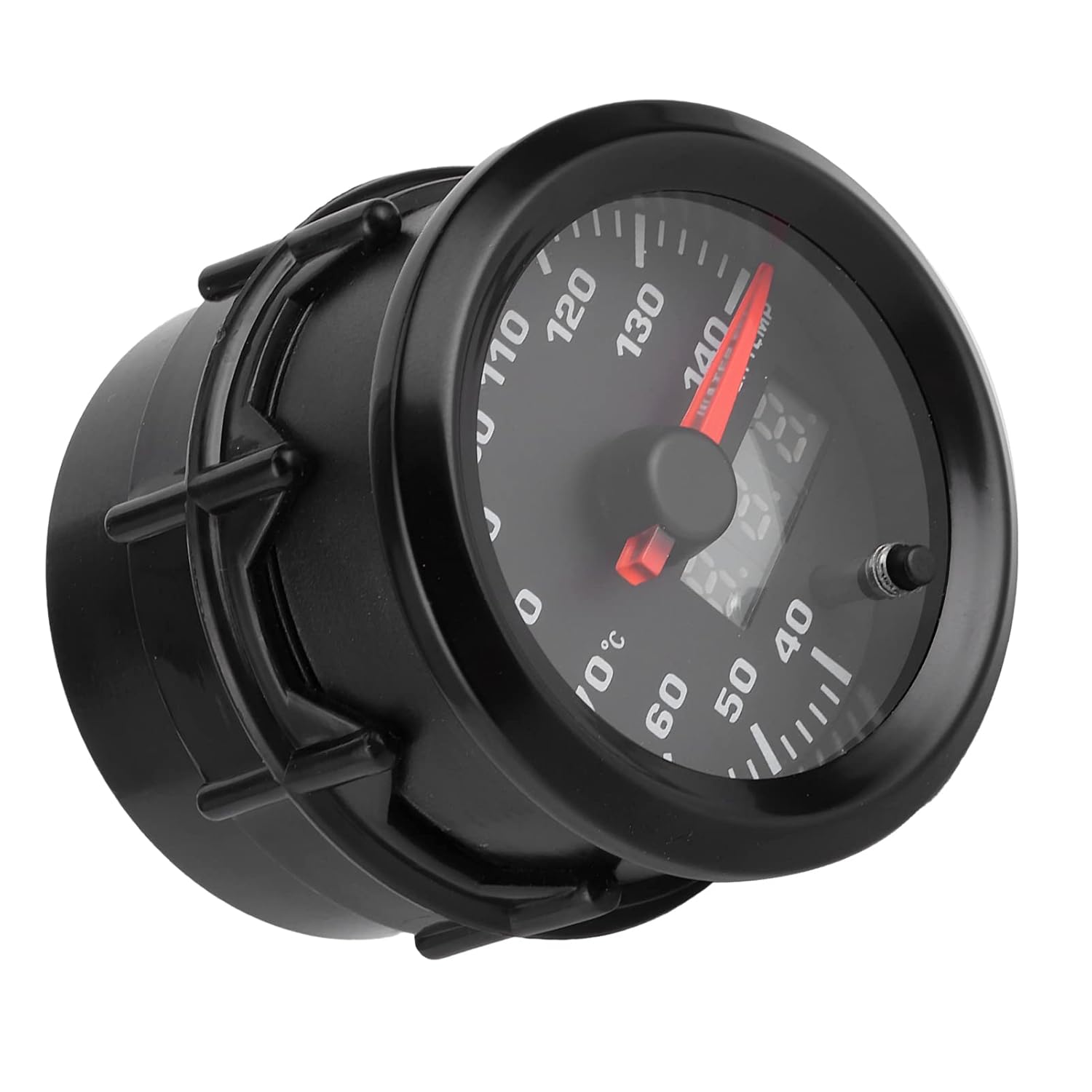Water Temperature Gauge, Water Temp Gauge Car Thermometer Plastic with Accessories for 12V Cars