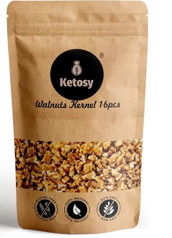 Ketosy 100% Natural Dried kashmiri walnuts 1Kg, without shell | Premium broken akhrot giri 16 pcs | Rich in Protein & Iron | Low Calorie Nut | 0g Trans Fat & Cholesterol Free (B0BTX43MHG) Amazon Price History, Amazon Price Tracker