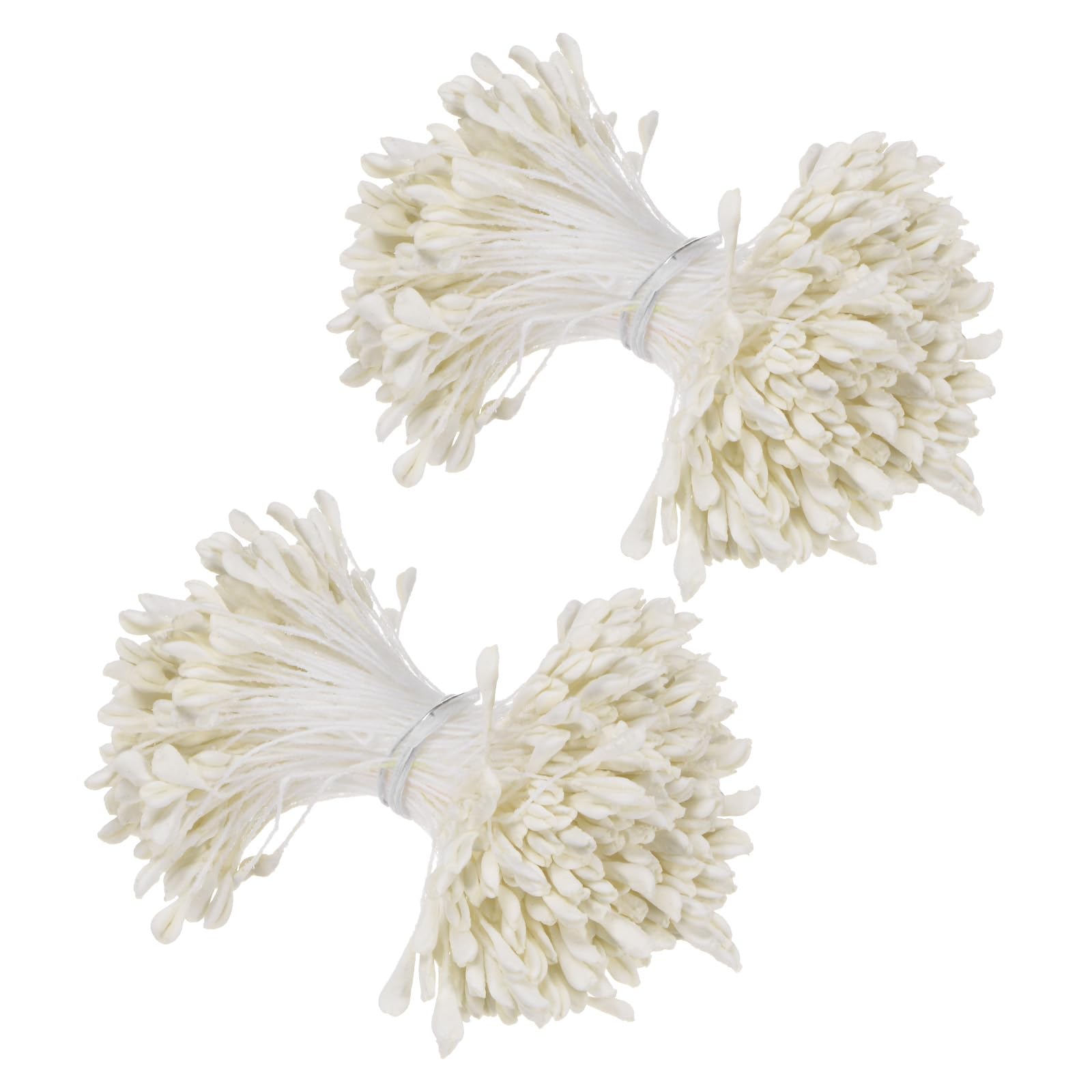 M METERXITY 680-Pack Artificial Flower Stamen Kit, 3mm Mini Double Heads Flower Stamens Pistil