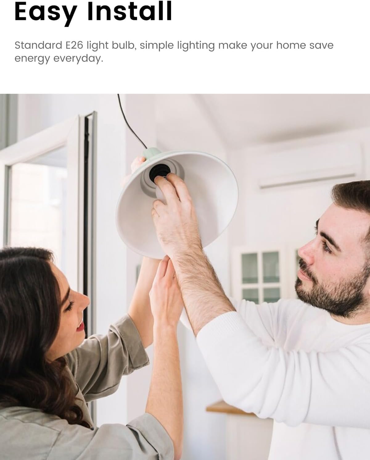 BSOD Full Spectrum Light Bulb, Grow Light Bulbs G45 Small Lightbulbs E26 LED 5W Eq 40W Globe 360-Degree PPFD Sunlight 4000K for Home, Plant, Freezer, Lamp (2 Natural White Bulbs)