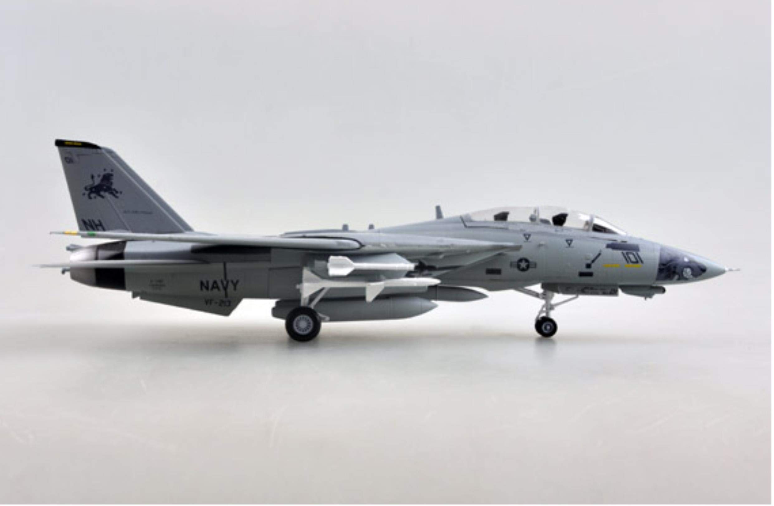 F-14D 第213戦闘飛行隊 1/100　トムキャット　ファイナルクルーズ塗装 Hobby Master 【お取り寄せ】F-14Dトムキャット アメリカ海軍 第