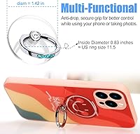 Vista 2 de Soporte Transparente para Anillo de Teléfono con Agarre - EI Sonador Soporte Transparente para Anillo de Teléfono Celular con Agarre para Dedos