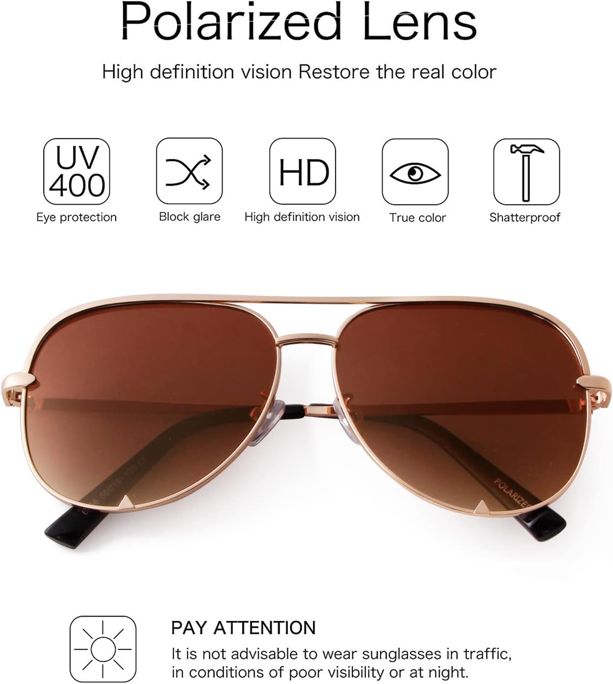 SORVINO Oversized Aviator Sunglasses for Women Men Trendy Retro Bulk Shade Black Faded Sun Glasses Classic UV Protection