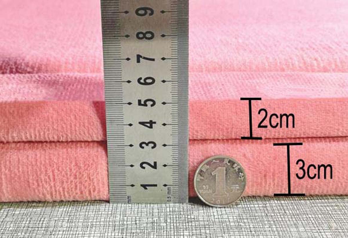 Alfombra grande de terciopelo coral suave, tapete de gateo para guardería, bebé y niños, alfombra gruesa y esponjosa, tapete de yoga antideslizante, 200 cm, 300 cm, 400 cm, opcional
