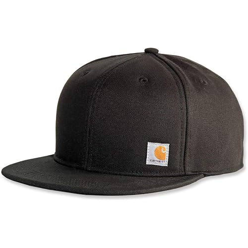 Carhartt Men's Firm Duck Flat Brim Cap
