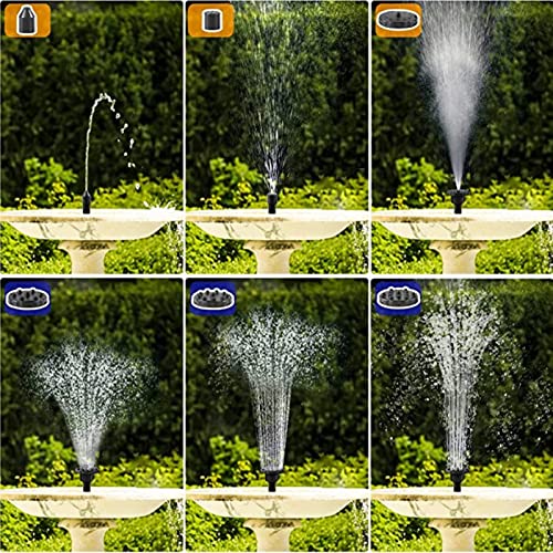 UOSIA 1.4W Solar Fountain Pump Garden Decoração Bird Bath Water Fountain Float Sprinkler Para Piscin