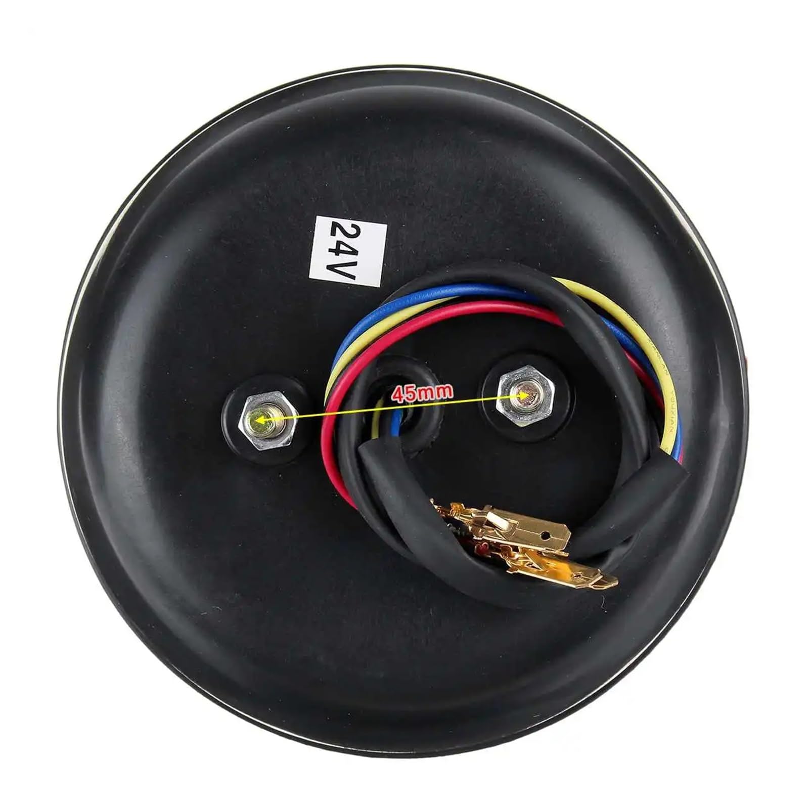 Luz Trasera Universal para Coche Indicador De Parada Trasera Señal Redonda De Freno Remolque Camión Caravana Furgoneta 25 12V 24V 1 Uds. Luz de Frenos