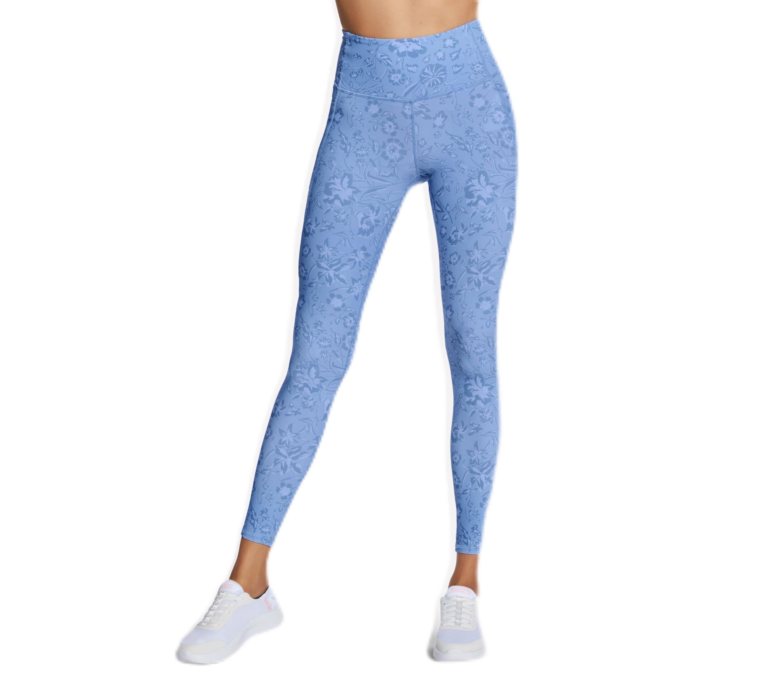 Skechers Women's Go Walk High Waisted Legging, Morning Glory Print, S