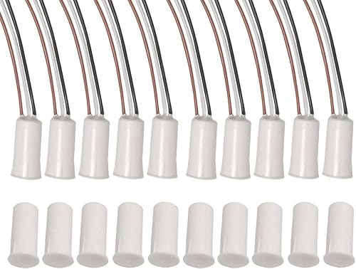 Miniatura 23 de RC-36 NC/NO - Interruptor magnético empotrable con cable para ventana de puerta, interruptor magnético de puerta, sensor de contacto, para seguridad