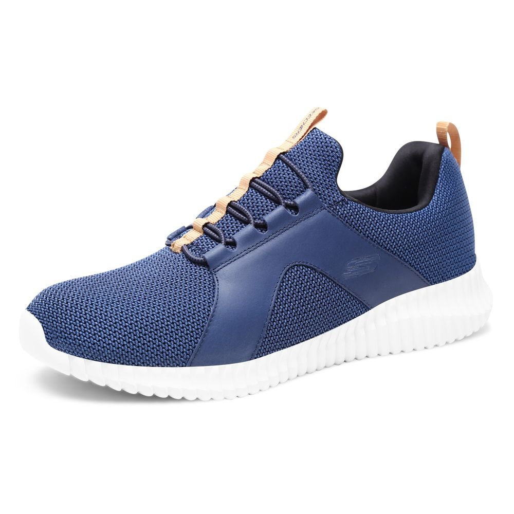 Skechers Mens Elite Flex- Dition Navy Casual Shoe - 9 UK (10 US) (52872) (B07F6BGGXJ) Amazon Price History, Amazon Price Tracker