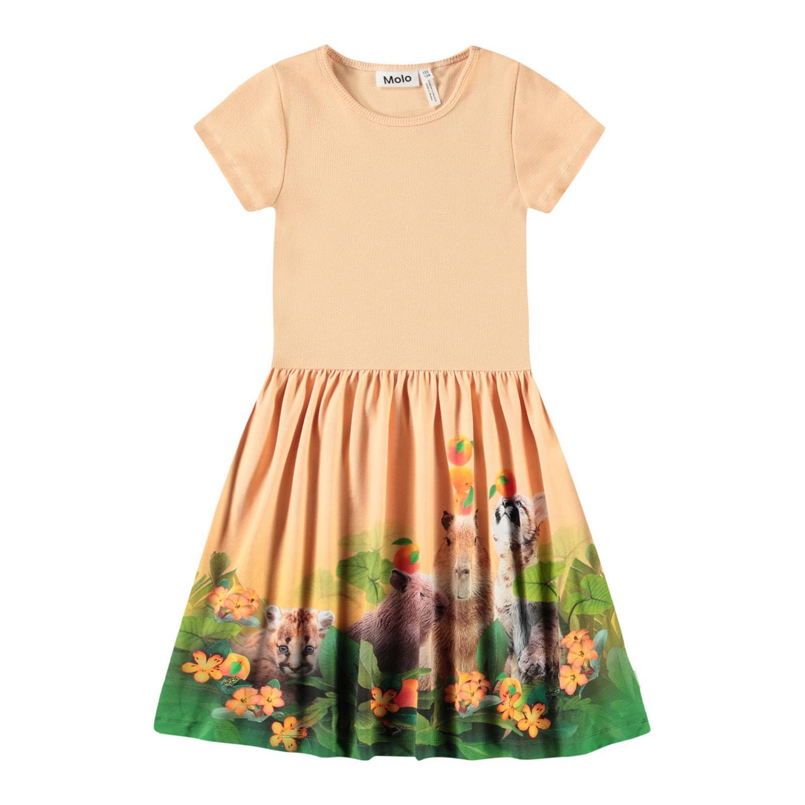 Molo Mädchen Kleid Cissa Jungle Games GOTS