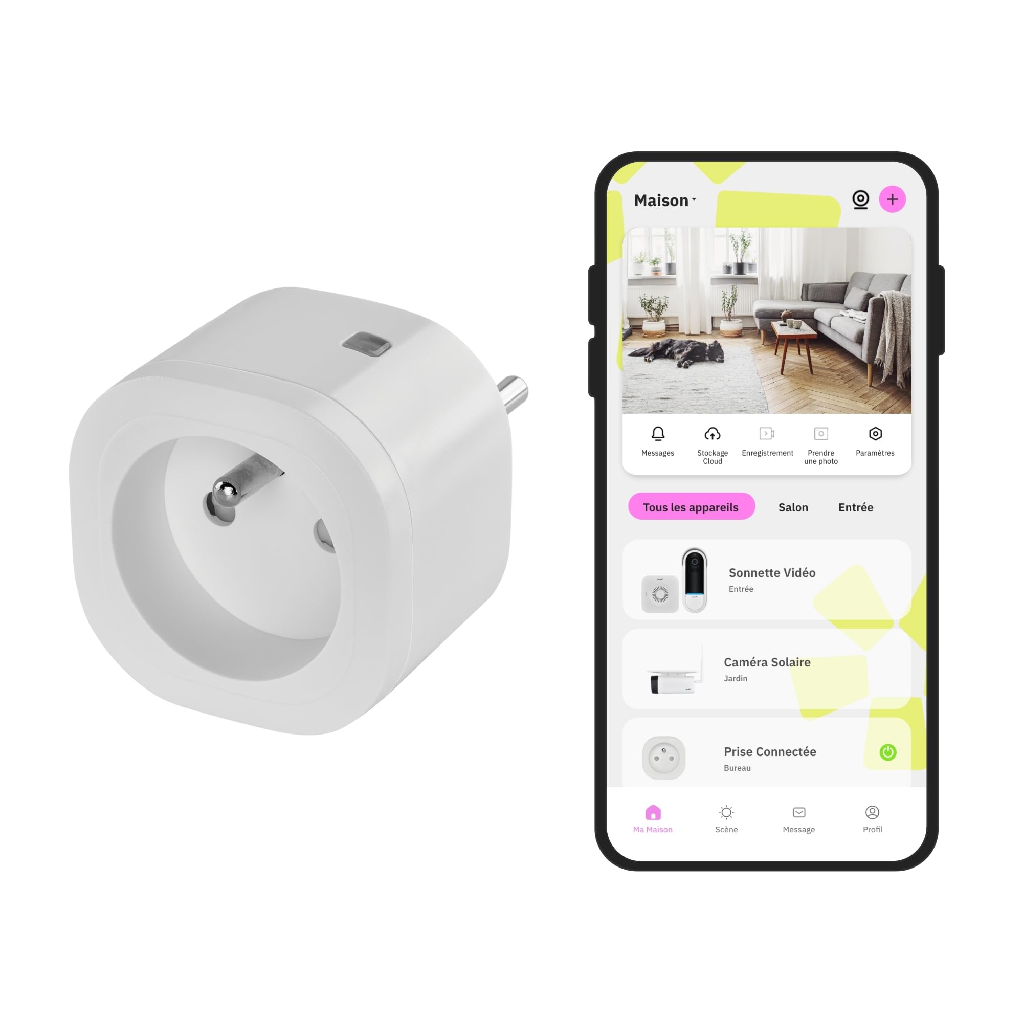 OMAJIN by Netatmo Prise Connectée Programmable, Suivi de Consommation, Contrôle à - Guide 360