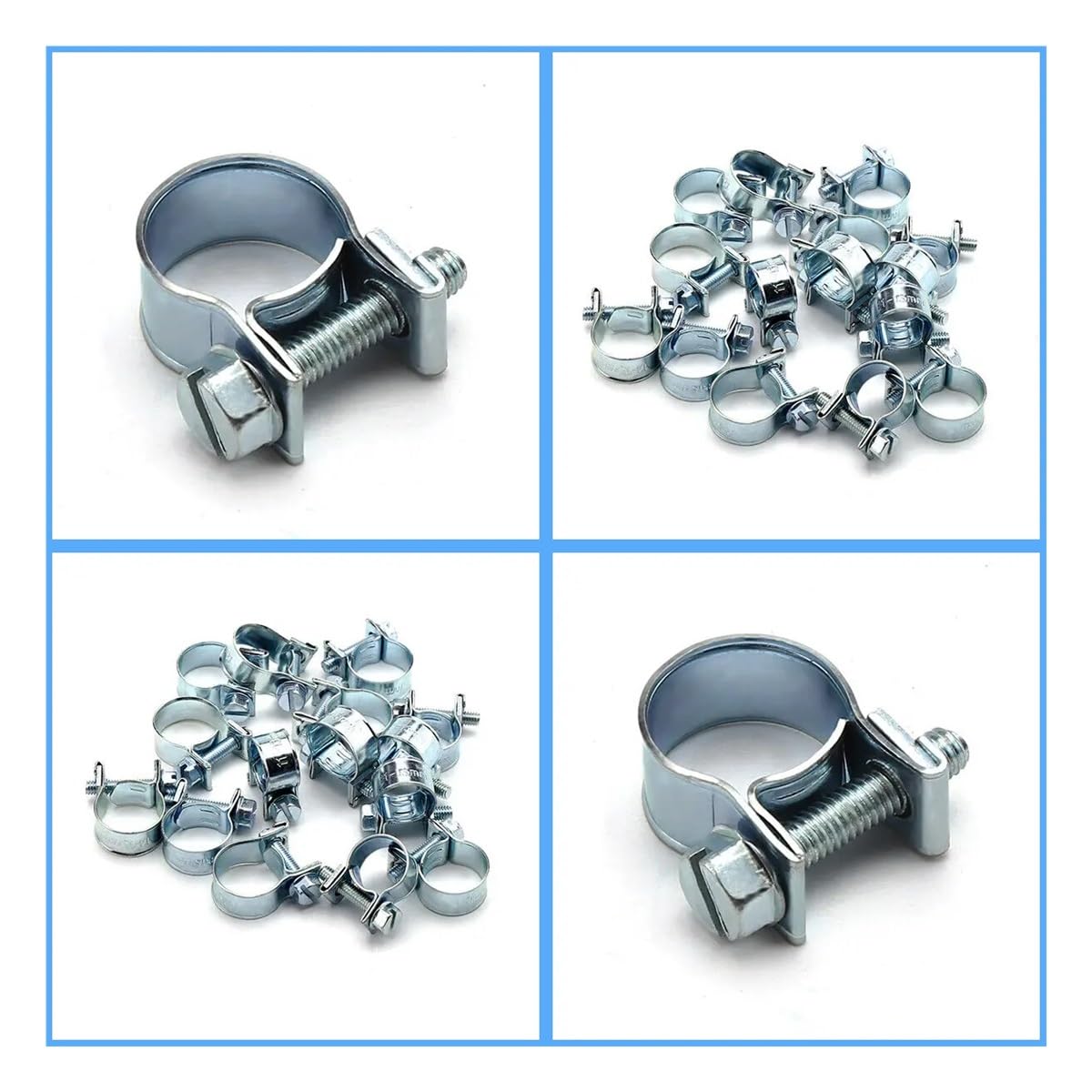 Amazon.com: RWRAPS 10pcs 7mm-17mm Mini Clamp Fuel Pipe Hose Amazon.com: RWRAPS 10pcs 7mm-17mm Mini Clamp Fuel Pipe Hose