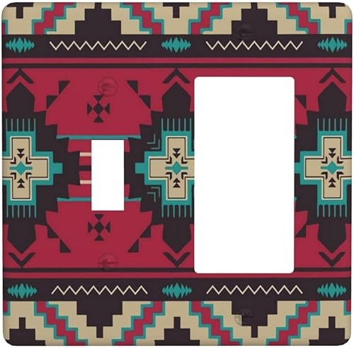 Miniatura 33 de 70s Retro Sun 1 Gang Outlet Covers Dúplex Receptáculo Hippie Hongo Placa de pared Decorativa Boho Sol Sunrise placa frontal Placa de interruptor