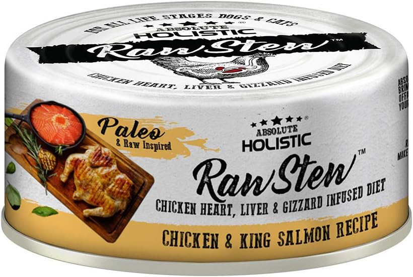 Absolute HolisticRawstew - Chicken & King Salmon Recipe
