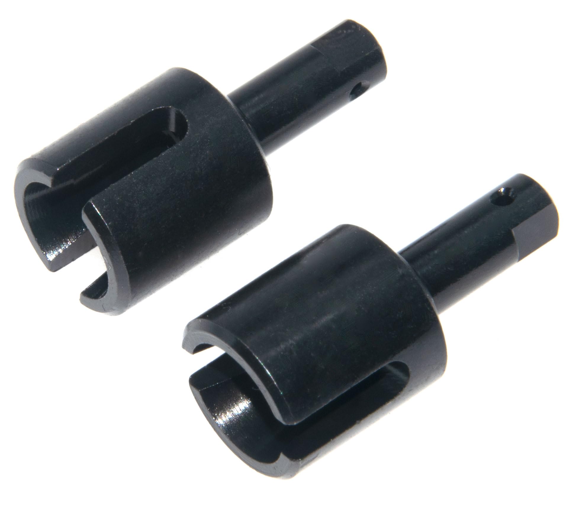 Differential Cup Compatible with 1/10 JLB Racing Part Cheetah Brushless RC Car Diff Cup Accessories Steel Upgrade Replace EA1071 2Pcs(Black)